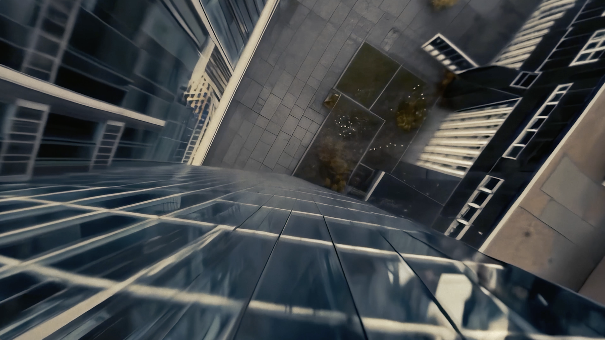 Still from the AI video installation The Institute.